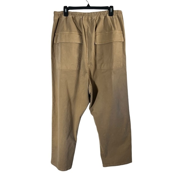 NILI LOTAN Walker Drawstring Pants in Tan - Picture 3 of 10